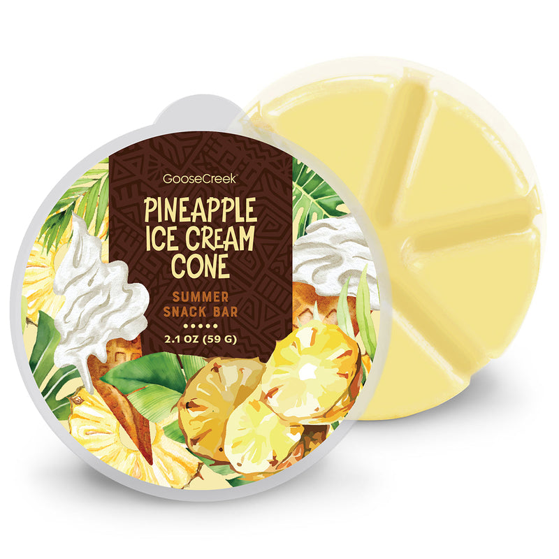 Pineapple Ice Cream Cone Wax Melt (S3NQ9)